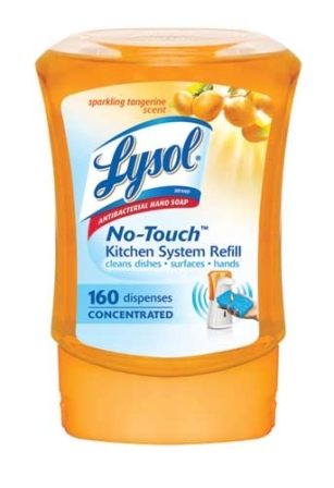 LYSOL NoTouch Kitchen System Hand Soap Refill  Sparkling Tangerine Discontinued